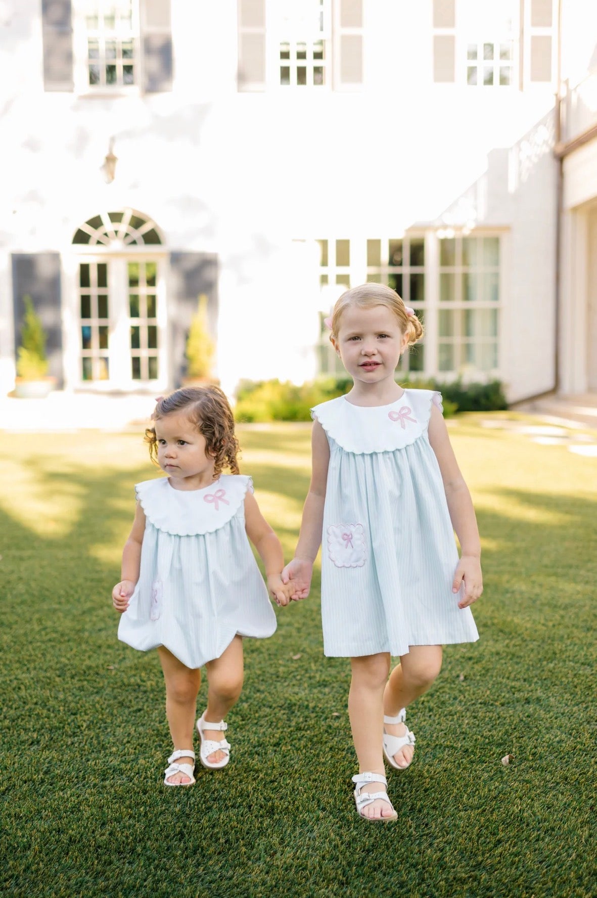 Proper Peony | Bonnie Bows Green Dress