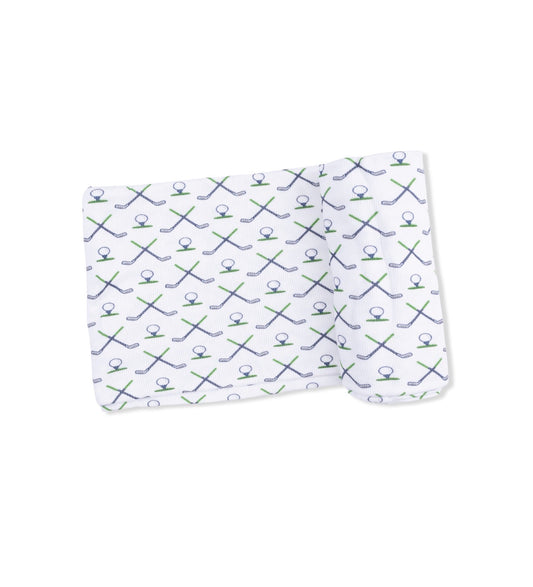 Angel Dear | Simple Golf Swaddle Blanket