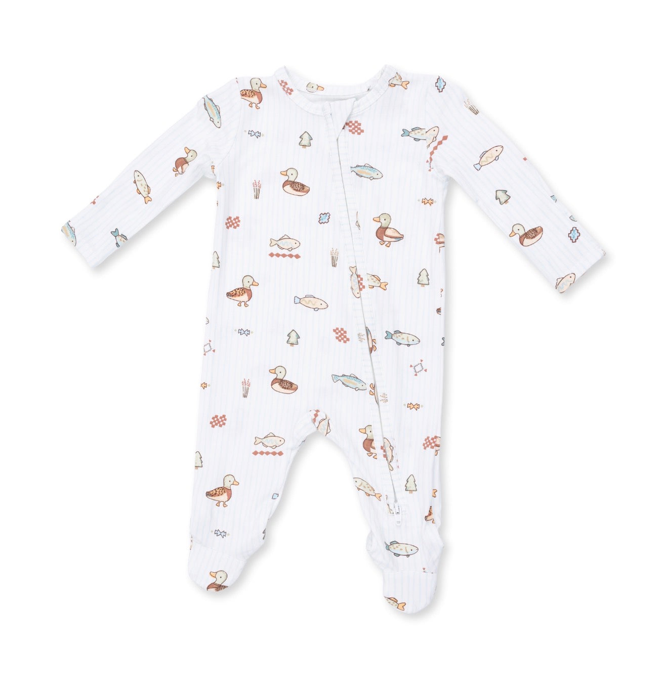 Angel Dear | Lake Cuties 2-Way Zipper Footie