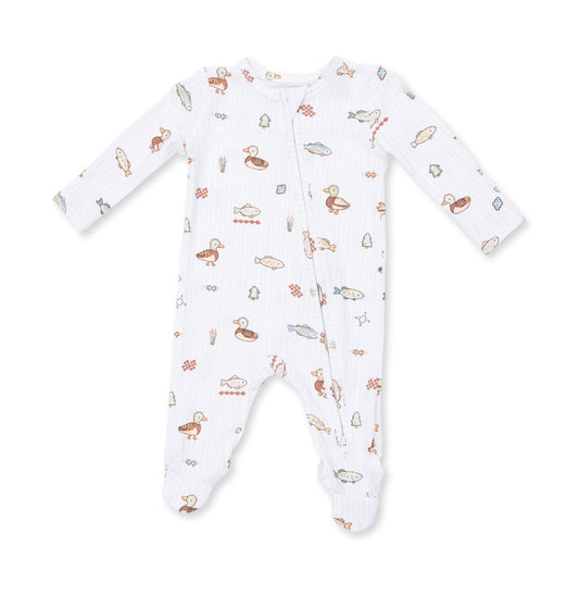 Angel Dear | Lake Cuties 2-Way Zipper Footie