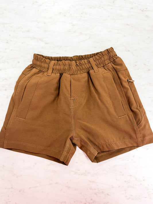 Meripex | Brown FB Shorts