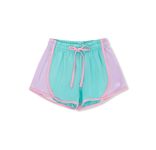 SET | Elsie Short - Totally Turquoise/Petal Purple