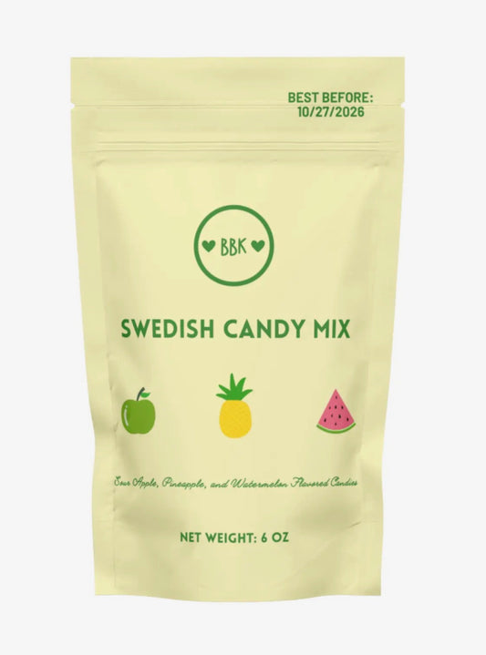 Swedish Candy Pineapple, Sour Apple, Watermelon Mix
