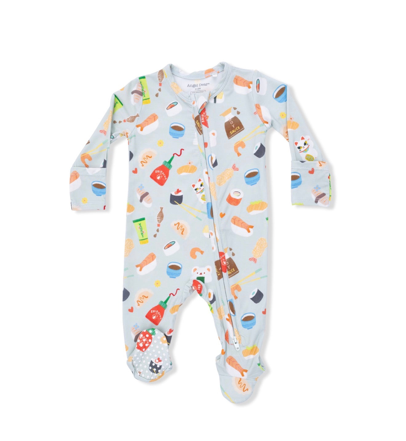 Angel Dear | Sushi 2-Way Zipper Footie