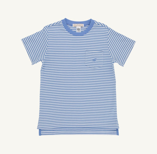 TBBC | Carter Crewneck - Sunrise Blvd Blue Stripe