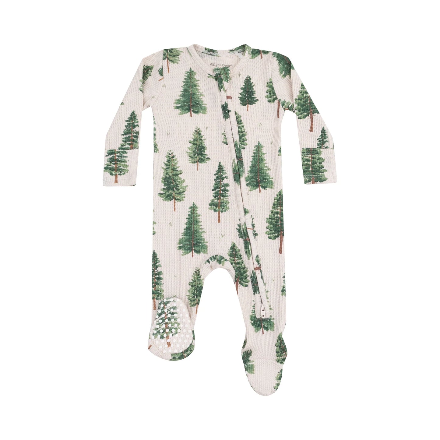 Angel Dear - Forest Trees Zipper Footie