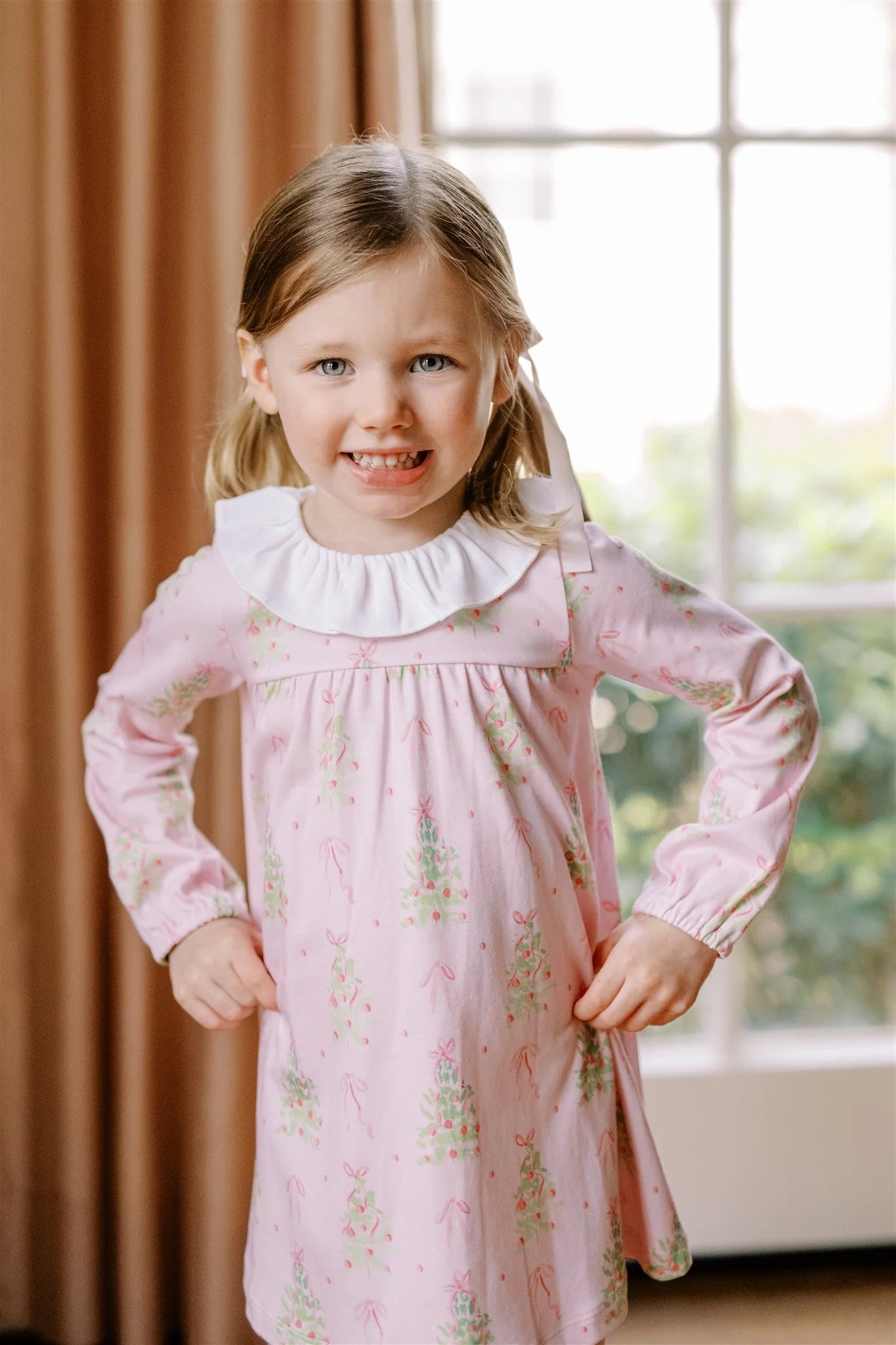 Proper Peony | Pink Tinsel Dress