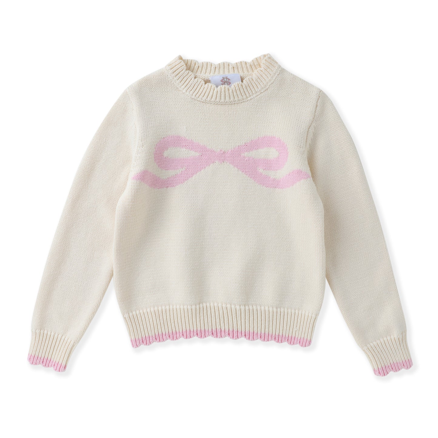 Swoon | Pink Bow Sweater