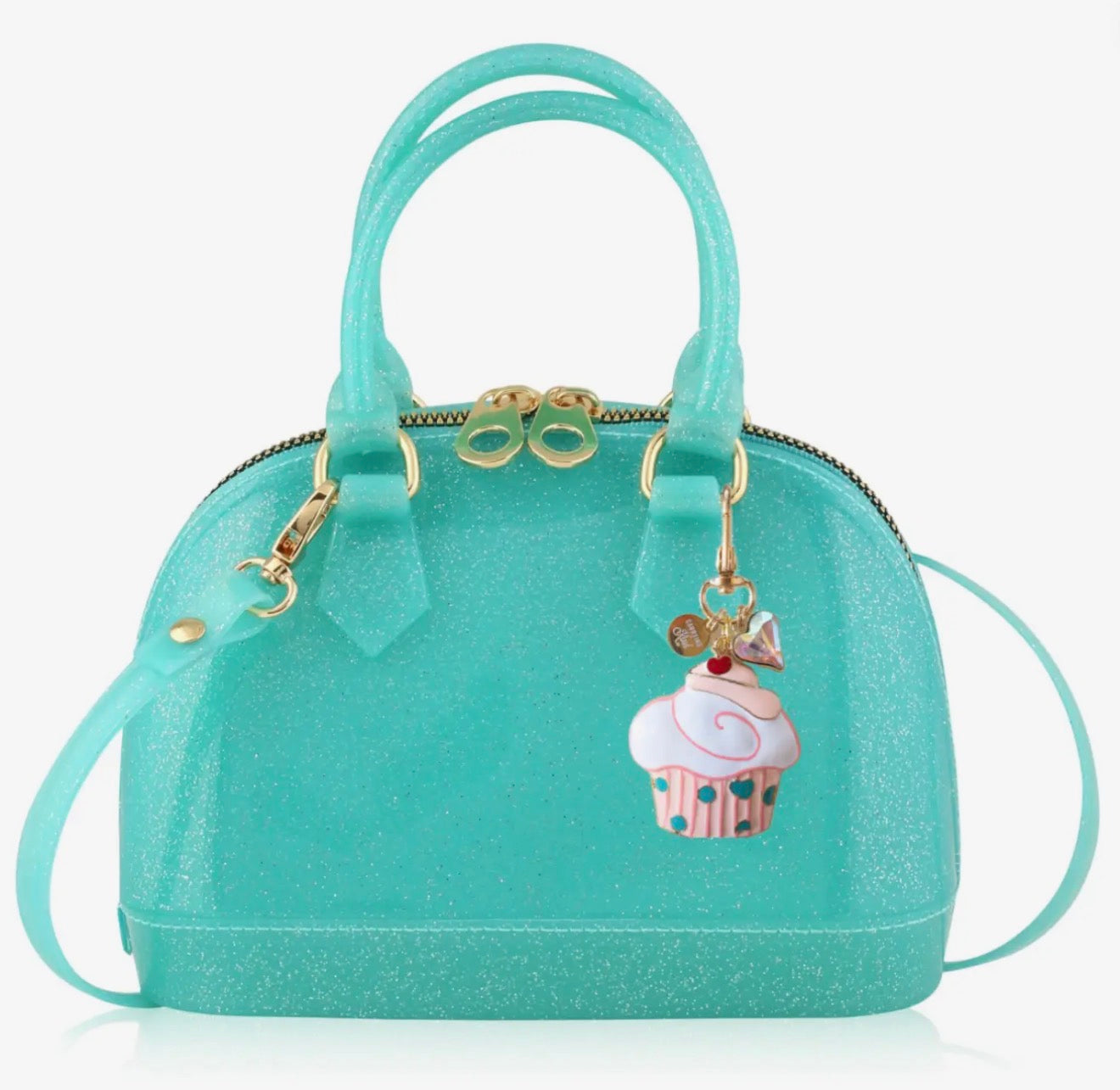 Carrying Kind | Cupcake Celebration Cate Aqua Sparkle