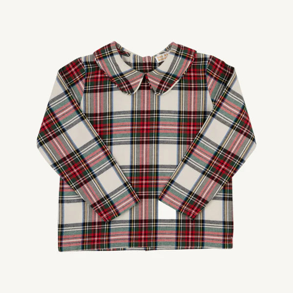 TBBC | Peter Pan Collar Shirt - Charlie Place Plaid