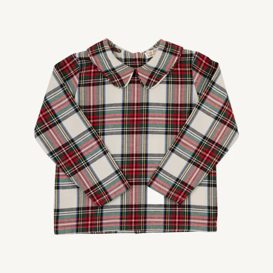 TBBC | Peter Pan Collar Shirt - Charlie Place Plaid