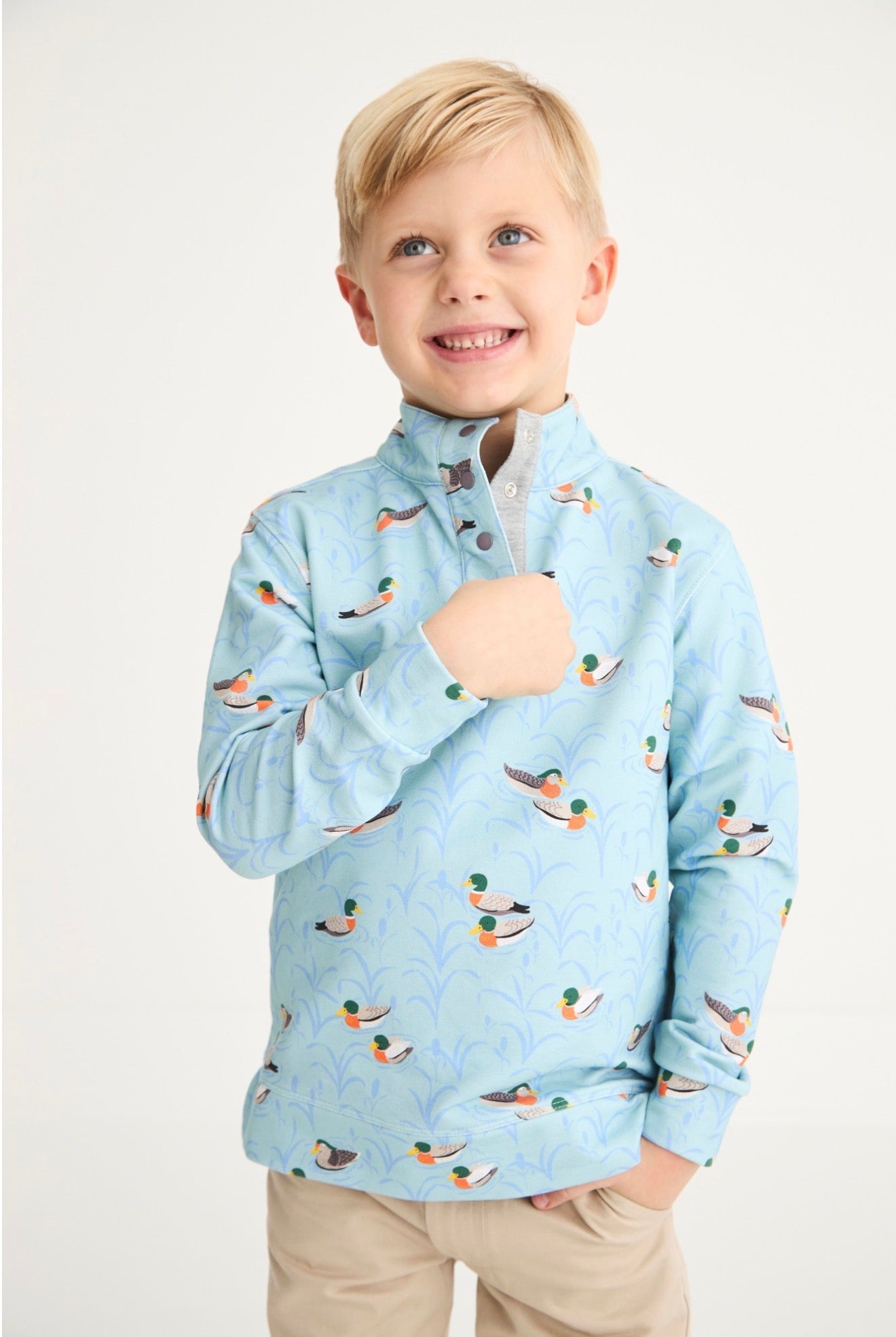 TBBC | Pendleton Popped Collar - Fine Weather for Ducks