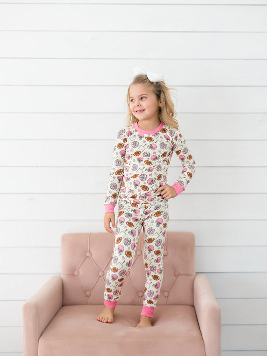 Poppy Kids | Cheer Squad PJ Set