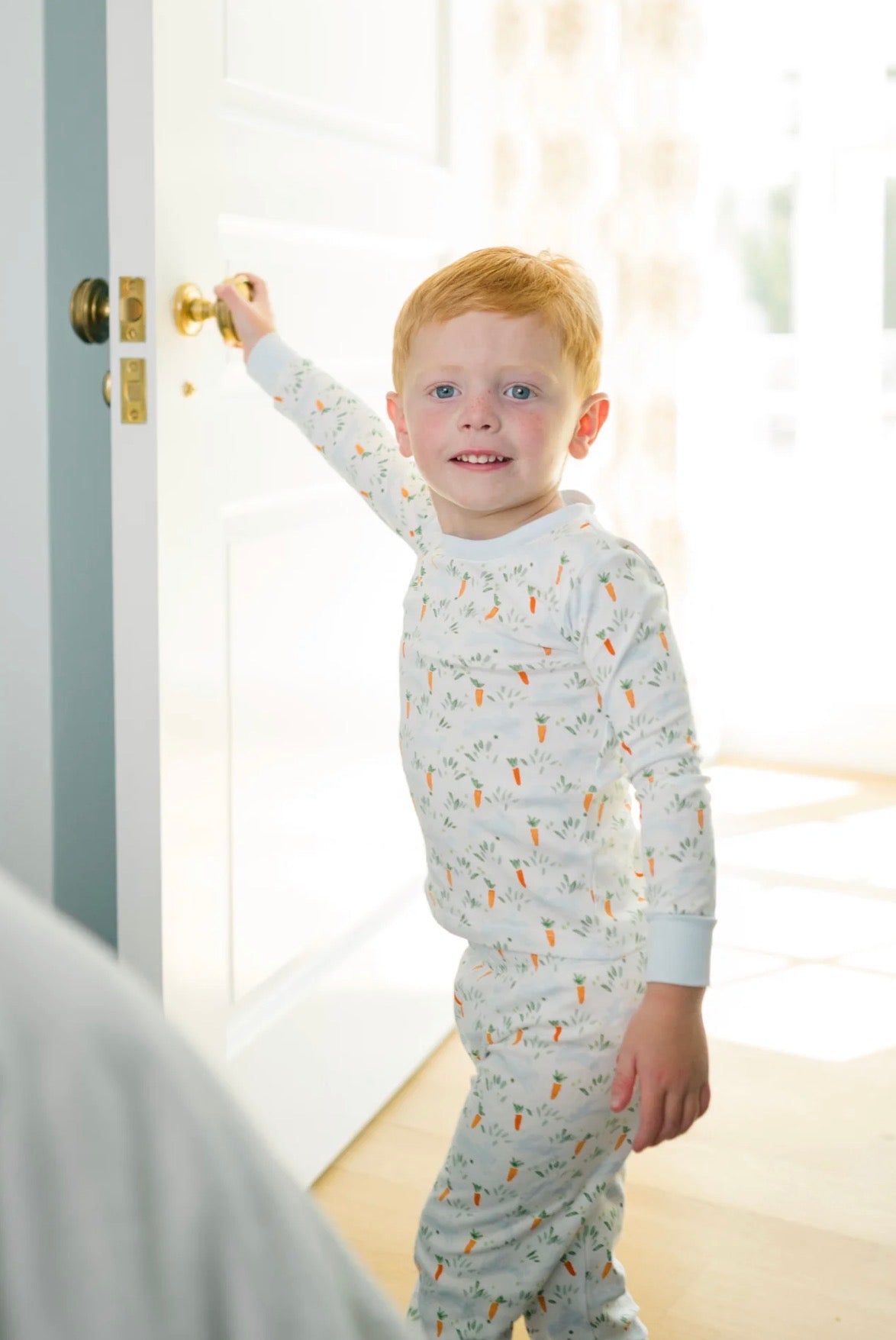 Proper Peony | Peeps Blue Pajama Set