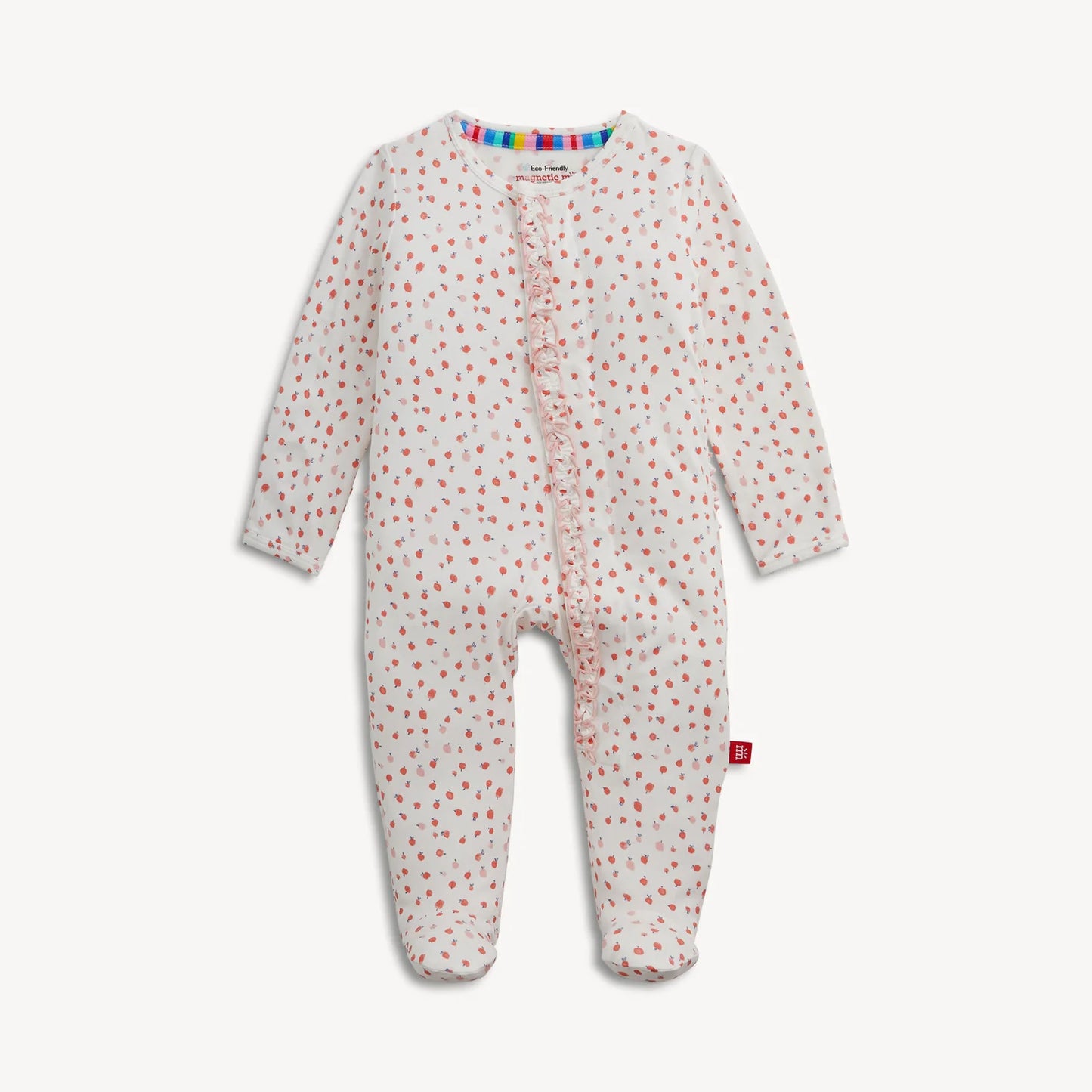 Magnetic Me | Apple Blossom Ruffle Footie