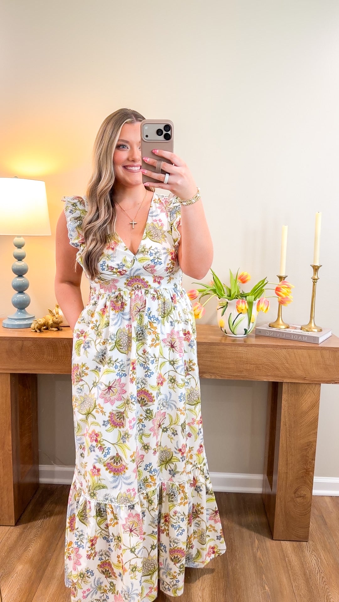 Lola Floral Maxi Dress
