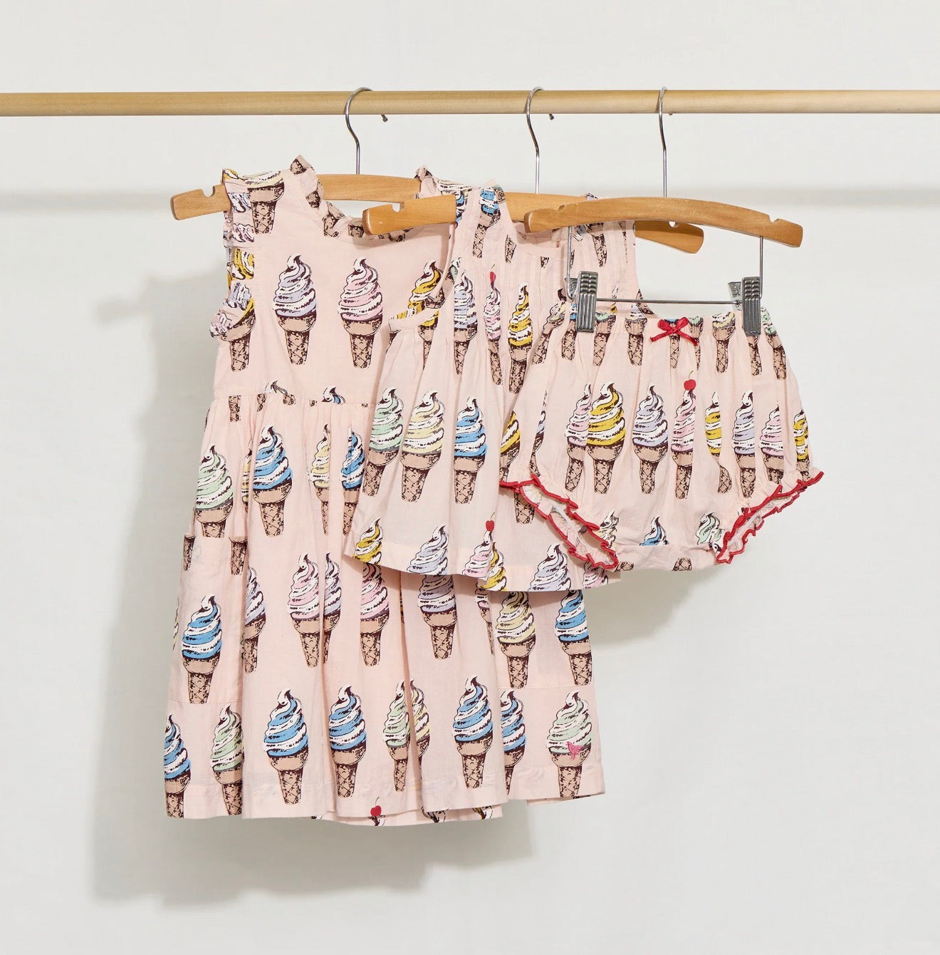 Pink Chicken | Jaipur 2-PC Set - Pink Soft Serve