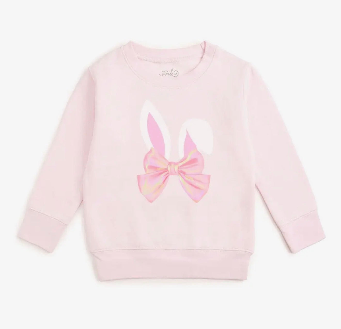 Sweet Wink | Bunny Bow Easter Sweatshirt