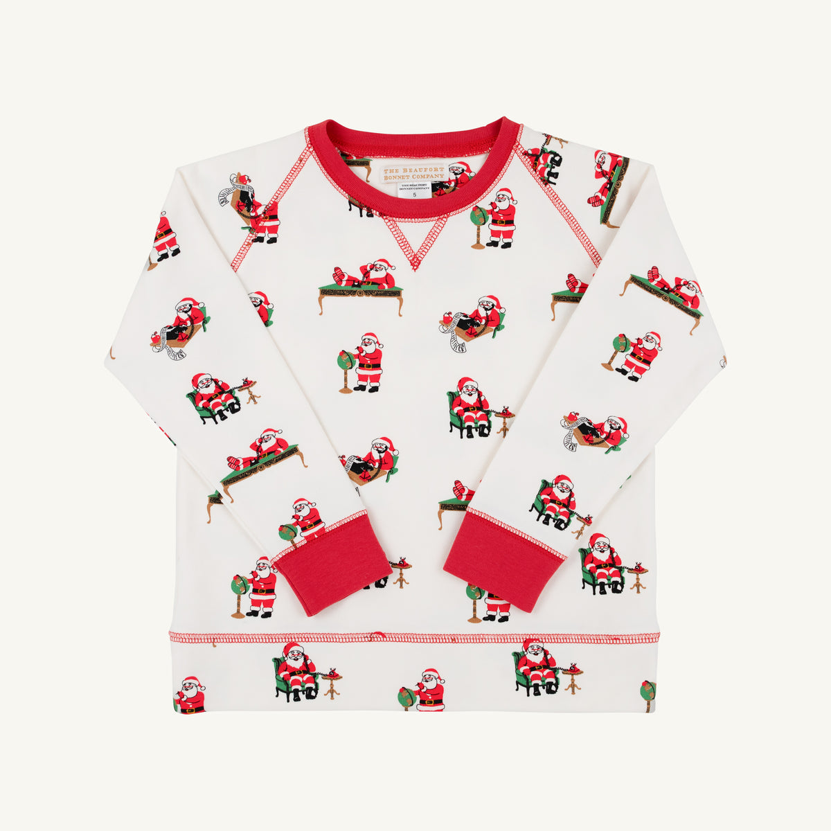 TBBC | Cassidy Comfy Crewneck - Serious Santa Business