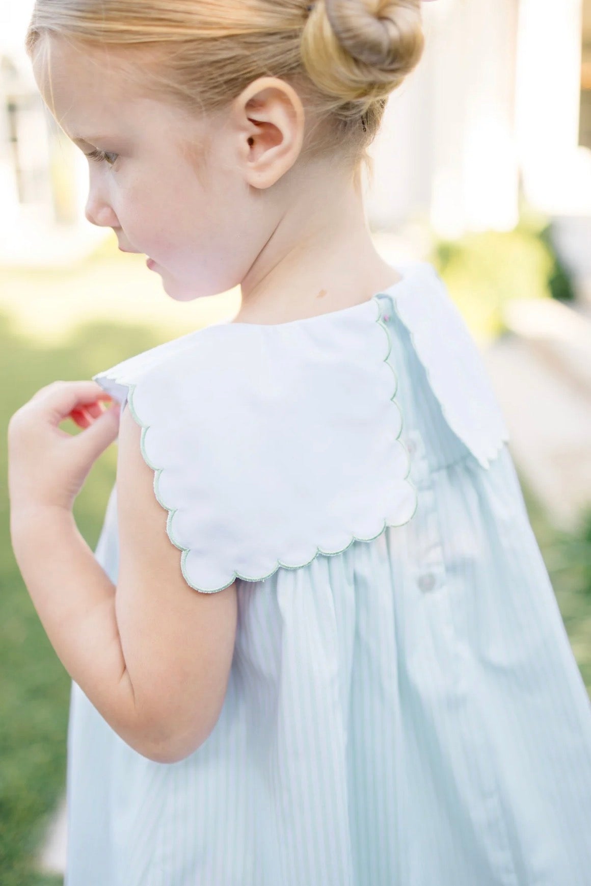 Proper Peony | Bonnie Bows Green Dress