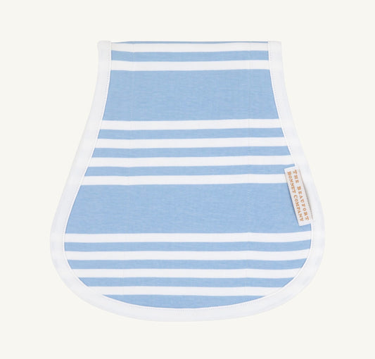 TBBC | Oopsie Daisy Burp Cloth - Saddle Ridge Stripe