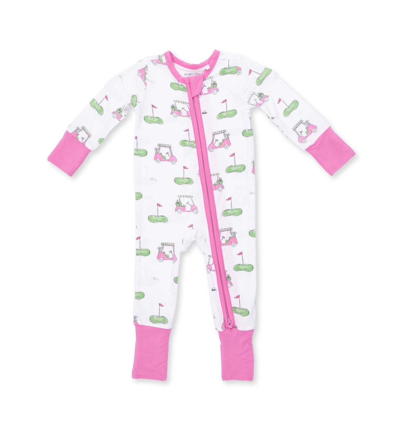 Angel Dear | Golf Carts Pink Convertible Romper