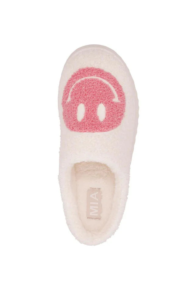 MIA - Little Icicle Blush Smiley Slipper