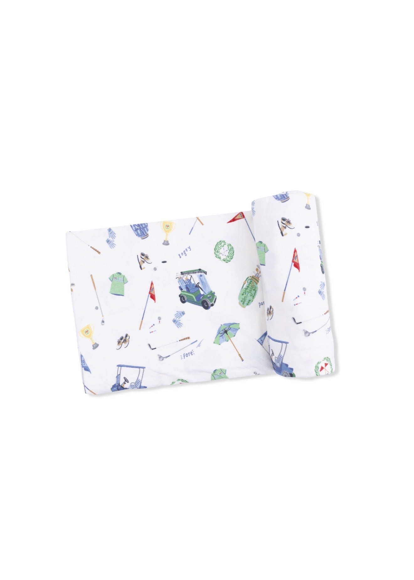 Angel Dear | Golf Things Swaddle Blanket