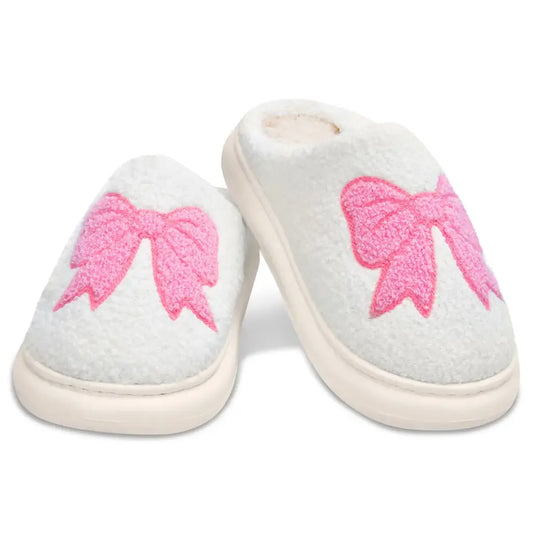 Iscream | Cozy Bow Slippers