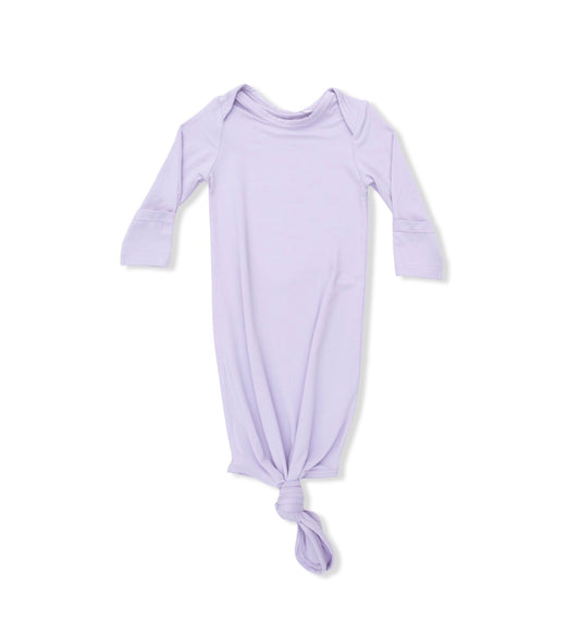 Angel Dear | Solid Orchid Petal Knotted Gown