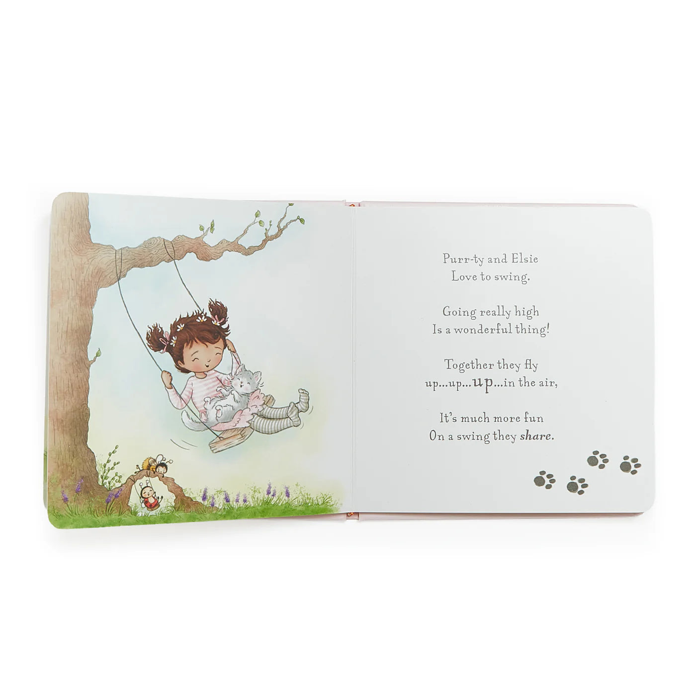 A Pretty Girl Board Book - Brown Hair