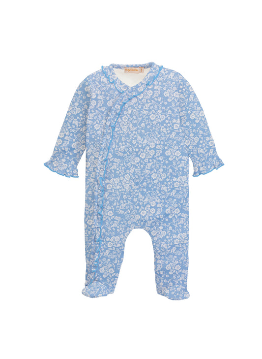 Baby Club Chic | Blooming Garden Ruffle Footie