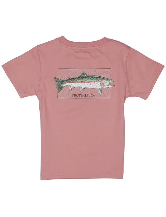 Properly Tied | Rainbow Trout Salmon Tee