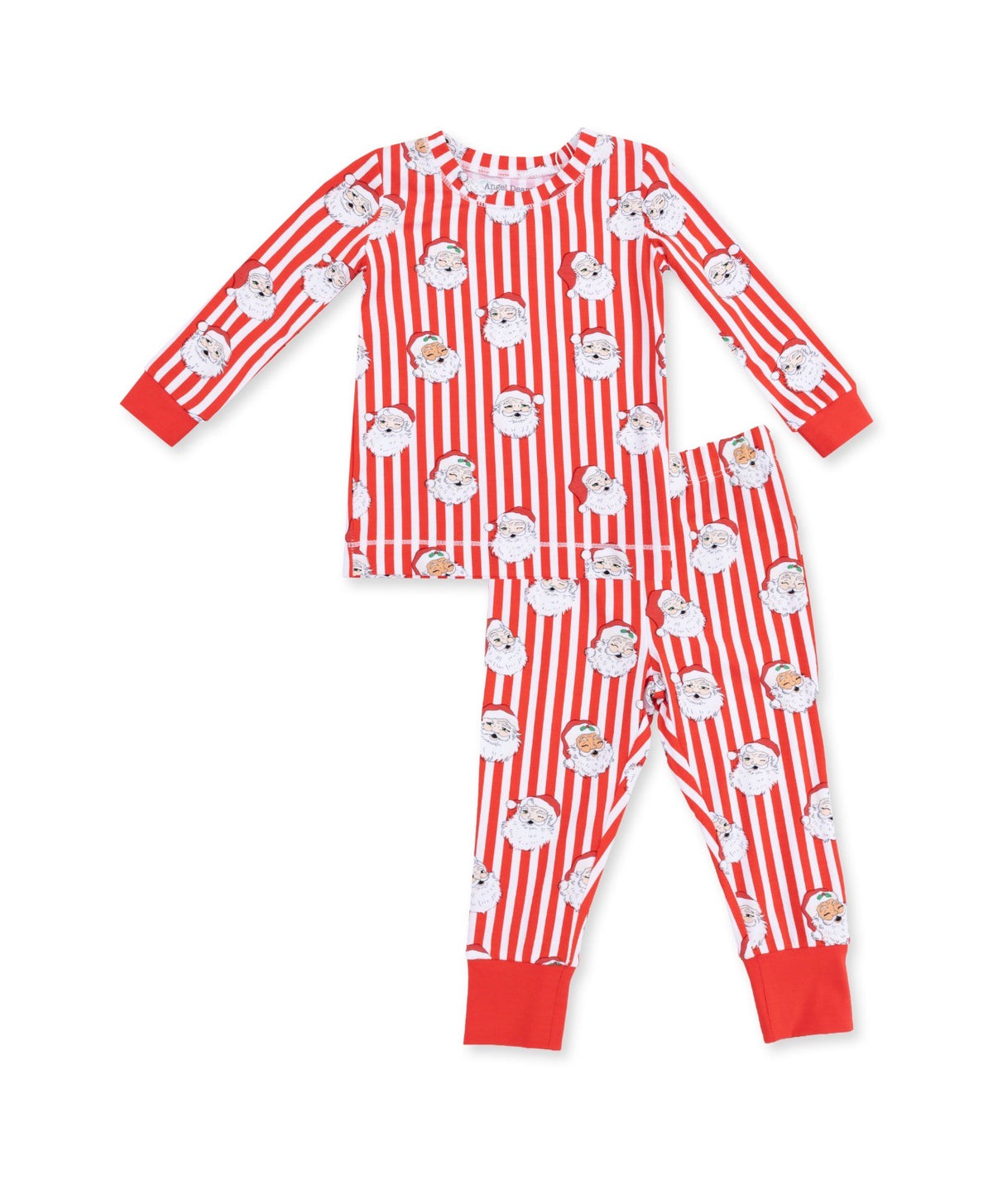 Angel Dear | Vintage Santa Stripe Loungewear Set
