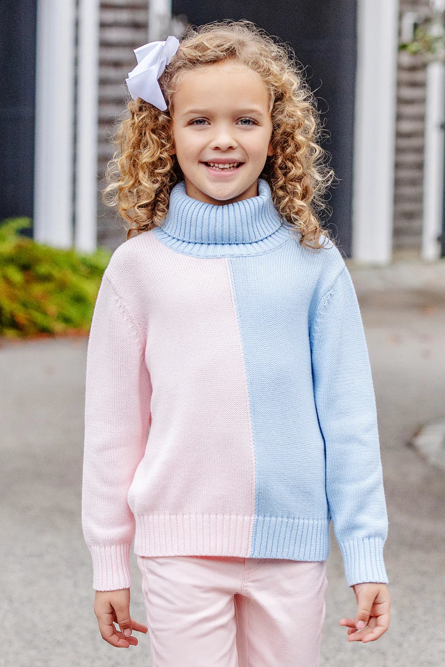 TBBC - Townsend Turtleneck Sweater Palm Beach Pink/Beale St