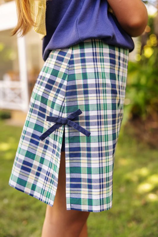 TBBC - Clays Club Skort Golf Pants Plaid/Navy