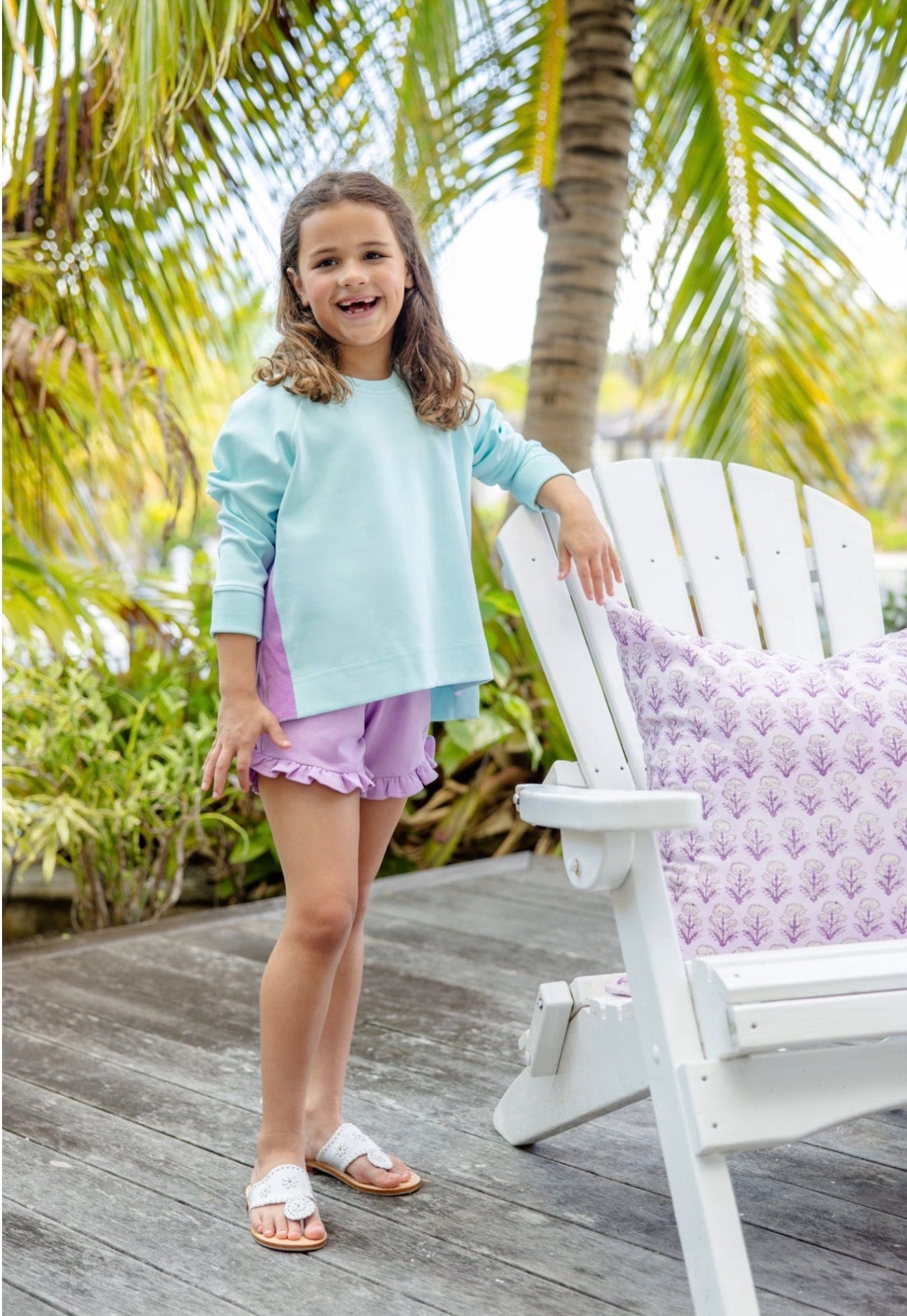 TBBC | Shelby Anne Shorts - Valley High Violet