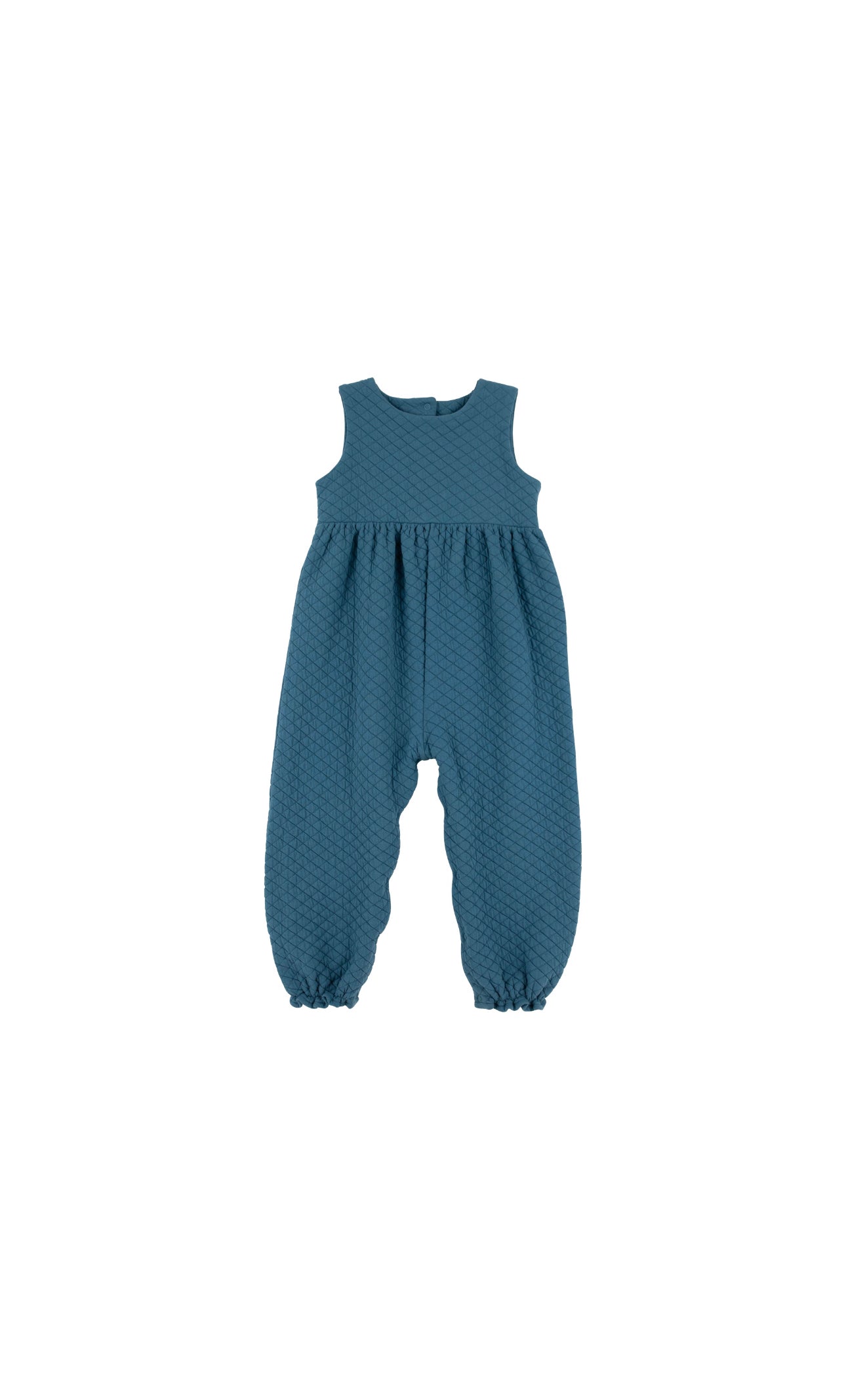 TBBC | Sleeveless Rebecca Romper - Barnsley Blue