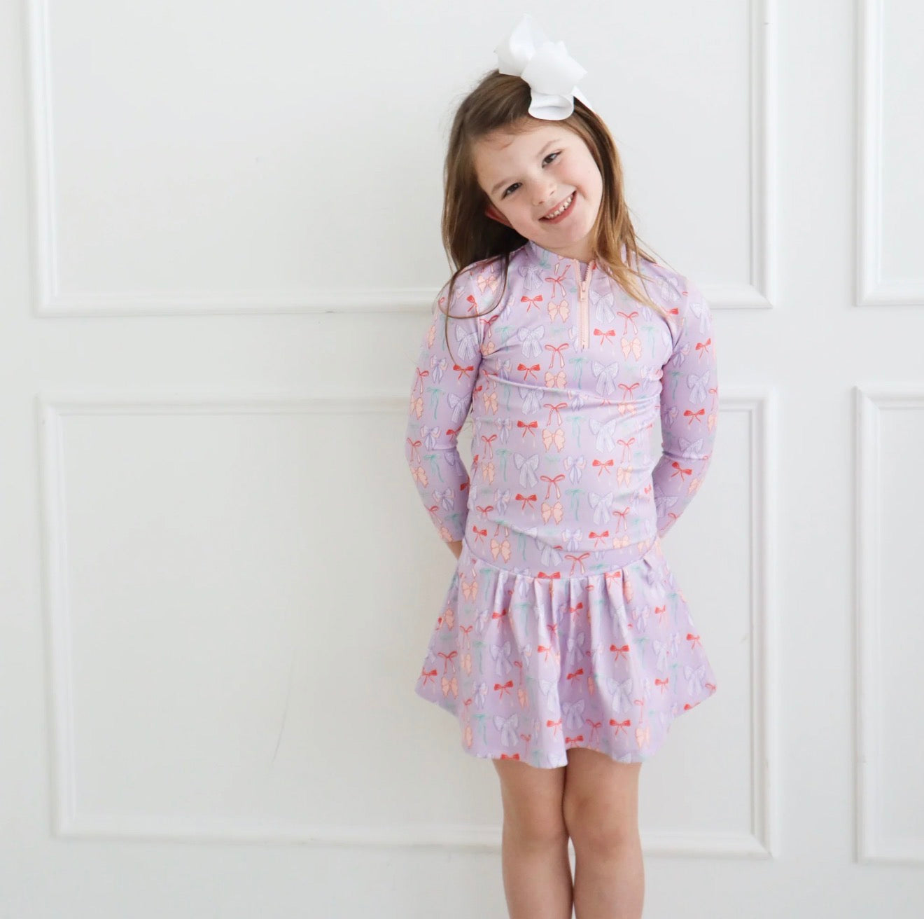 Hollis Baker | Sarah Set - Lavender Bow