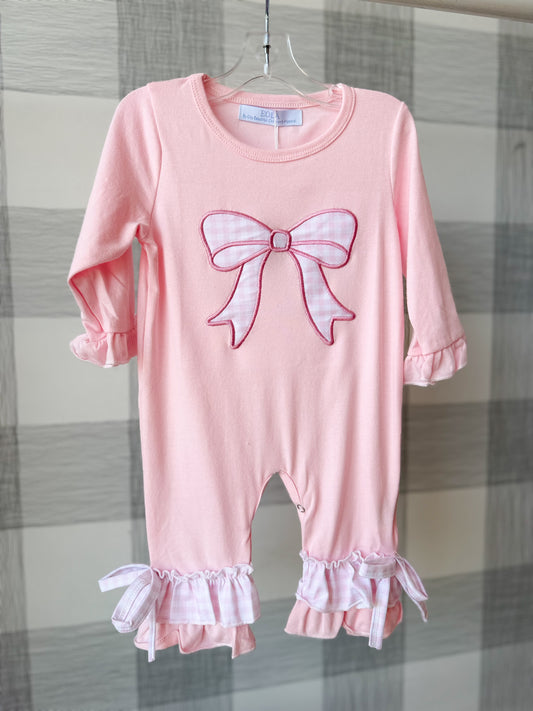 City Beautiful | Bow Girl Long Romper