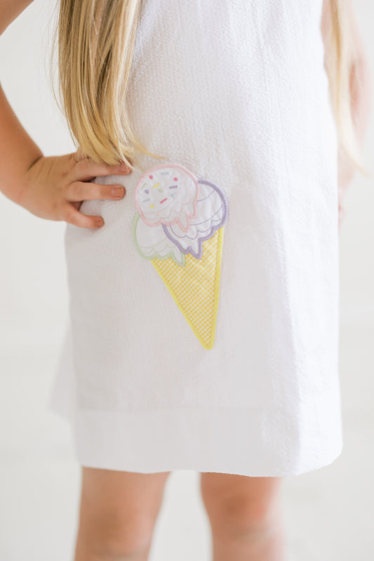 Lullaby Set - Olivia Dress Ice Cream