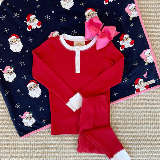 TBBC - Sutton's Sweet Dream Set Rudolph Red/Worth Ave White