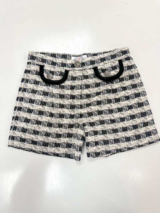 Lulu Bebe | Black Tweed Shorts