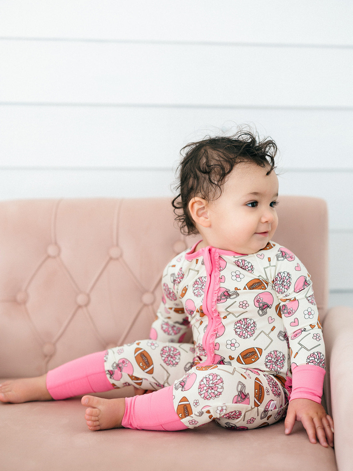 Poppy Kids | Cheer Squad Ruffle Romper