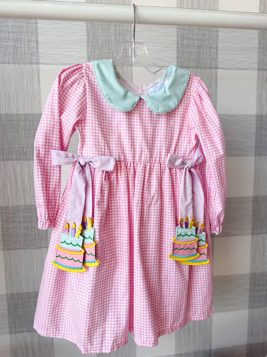 City Beautiful | Birthday Cake Side Tie Dress