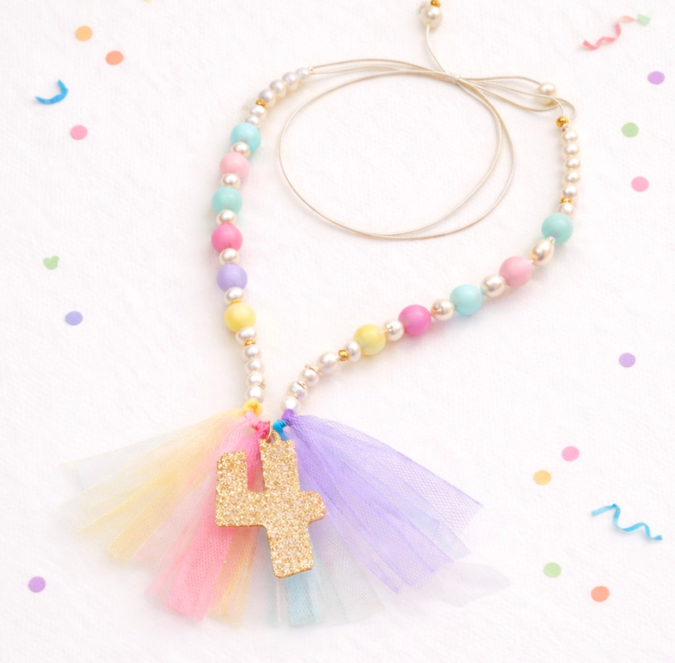 Lilies & Roses | Birthday Girl Number Necklace