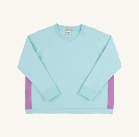 TBBC | Prepletic Courtney's Cozy Crewneck - Edisto Egg Blue/Valley High Violet