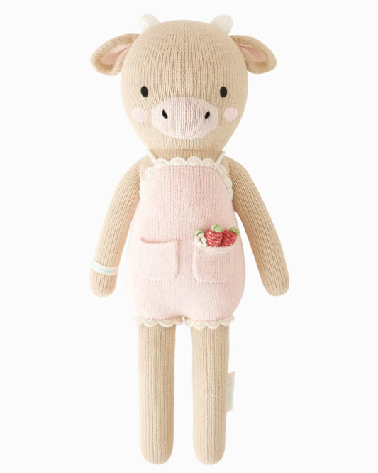 Cuddle + Kind | Ava The Cow (Powder Pink)