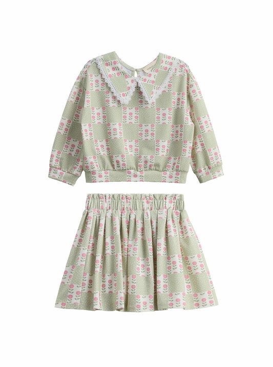 Mabel & Honey | Olive 2-Piece Set