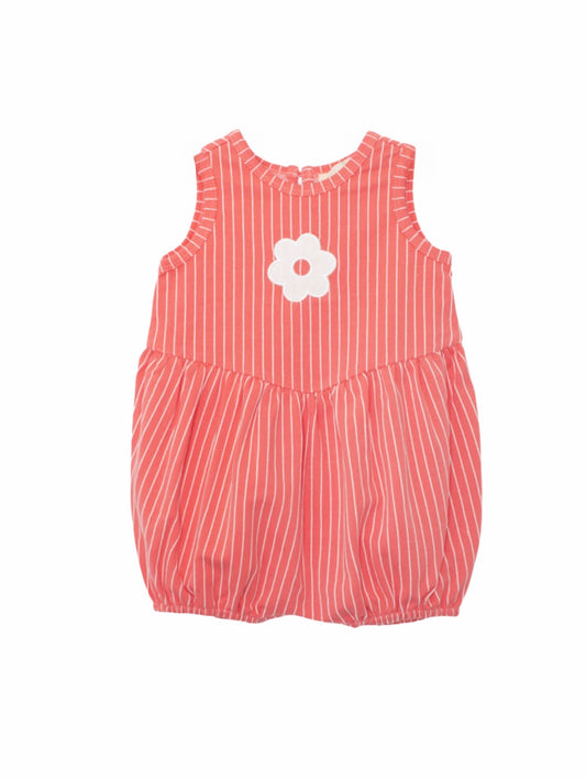Mabel & Honey | Striped Blossom Romper